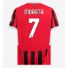 AC Milan Alvaro Morata #7 Hemmatröja 2024-25 Korta ärmar